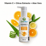 Zenvica Face Wash with Advanced Vitamin C | Gentle Brightening Cleanser with Aloe Vera & Citrus Extracts | 2 Pic Combo (100 ml Each)